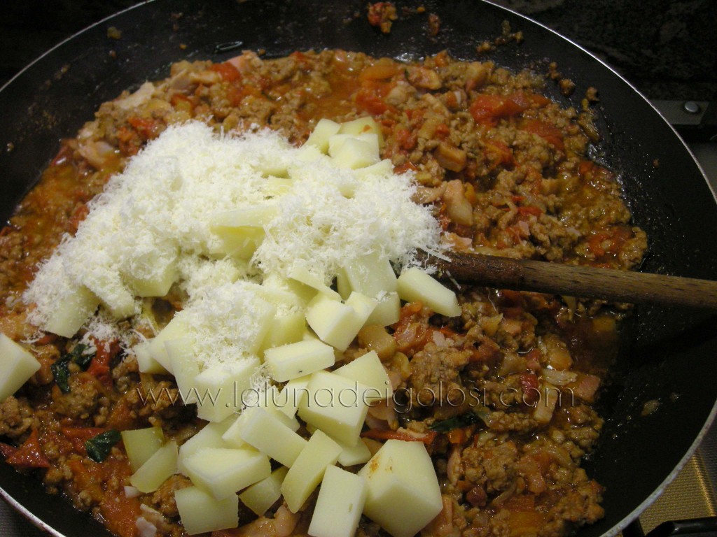 i formaggi e,  dopo una decina di minuti