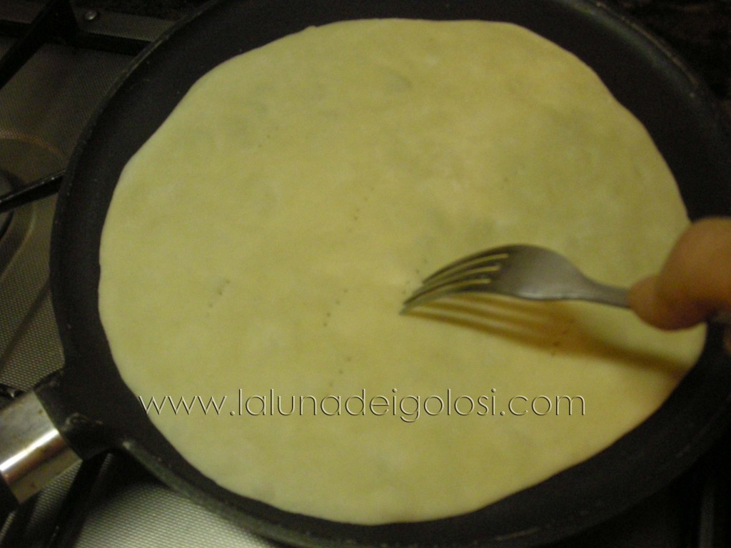 bucale con i rebbi della forchetta bucale con i rebbi della forchetta