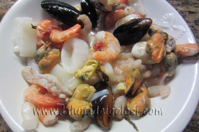 misto frutti del mare