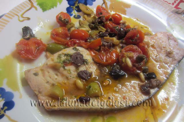 il pesce spada gusto mediterraneo è pronto da gustare!