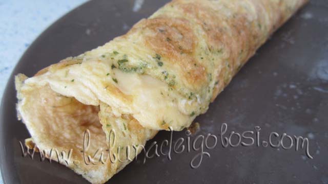 arrotola la frittata