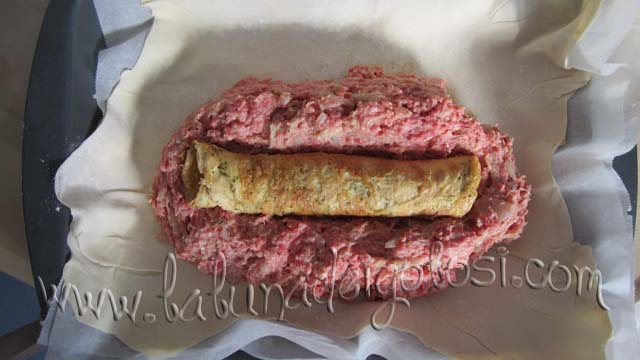 metti la frittata nel polpettone