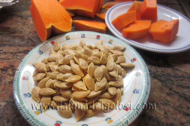 semi di zucca preparati in casa