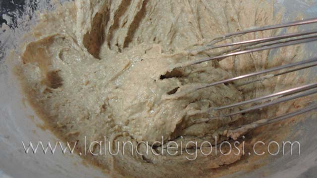 Torta al grano saraceno: impasto della torta