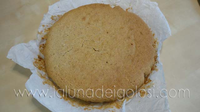 Torta al grano saraceno: torta cotta