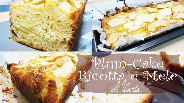 Plum-Cake con Ricotta e Mele