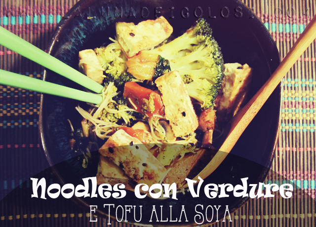 dei Noodles con Verdure